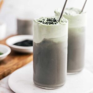 Black and White Latte