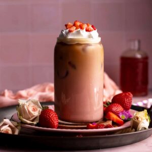 Strawberry-Mocha Latte