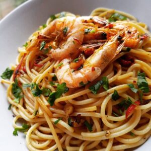 Shrimp Aglio Olio